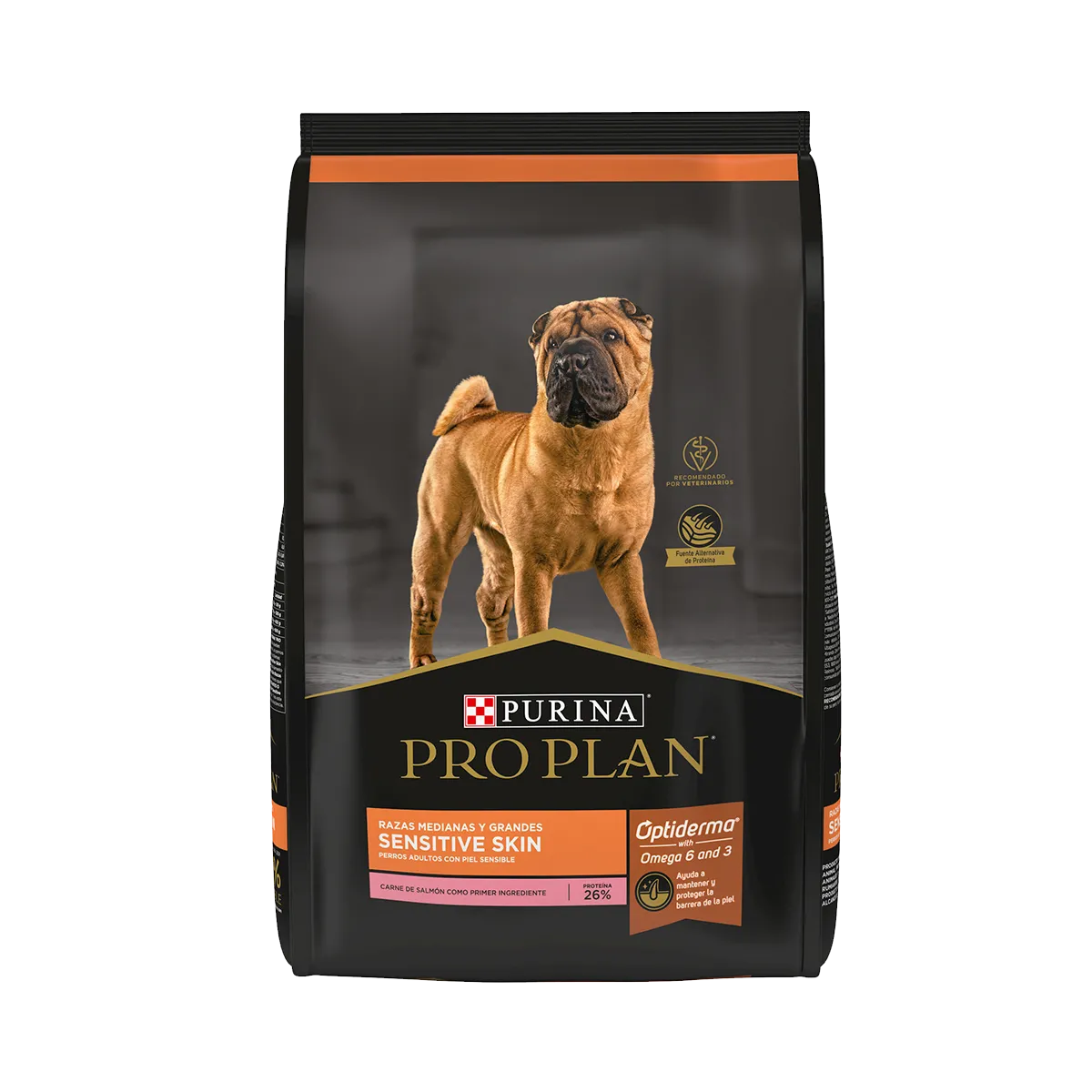 Pro Plan Alimento para Perro Sensitive Skin Adulto Razas Medianas y Grandes 13 Kg