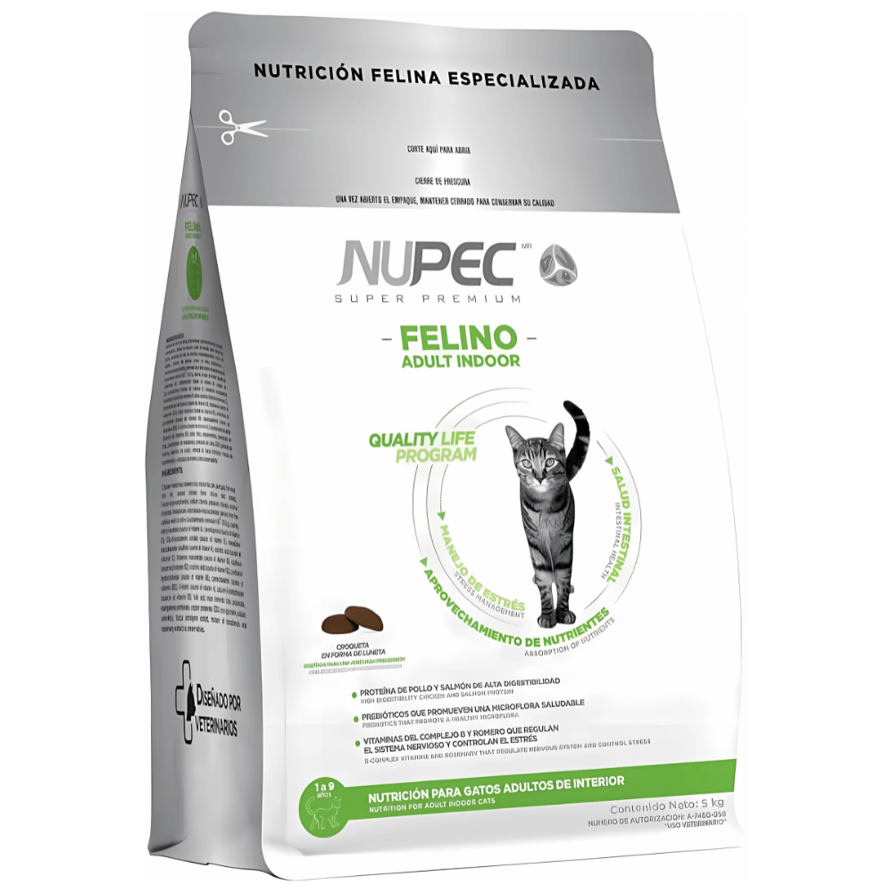 Nupec Felino Indoor Adulto 5 Kg