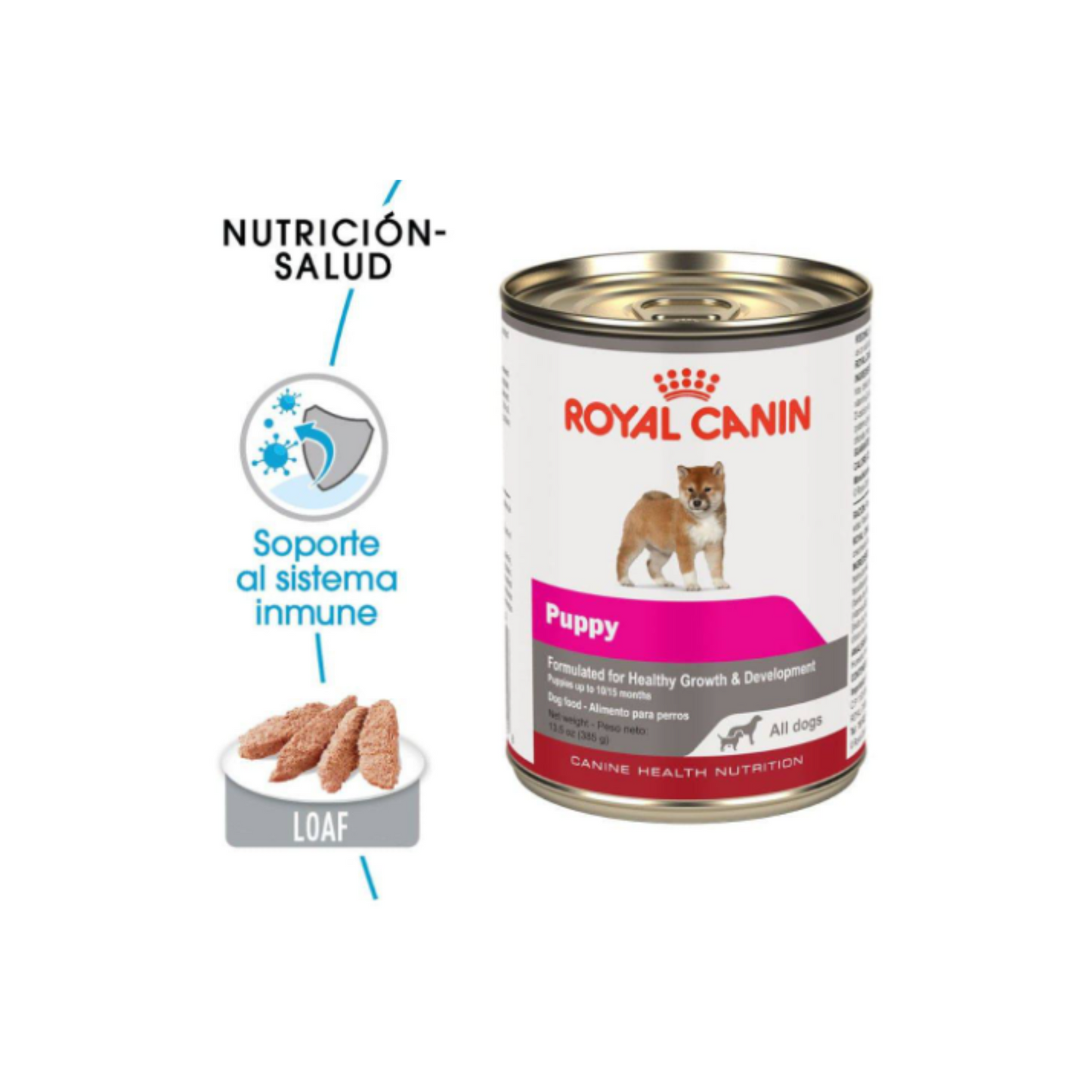 12 Latas Royal Canin Wet All Dogs Cachorro 385 gr