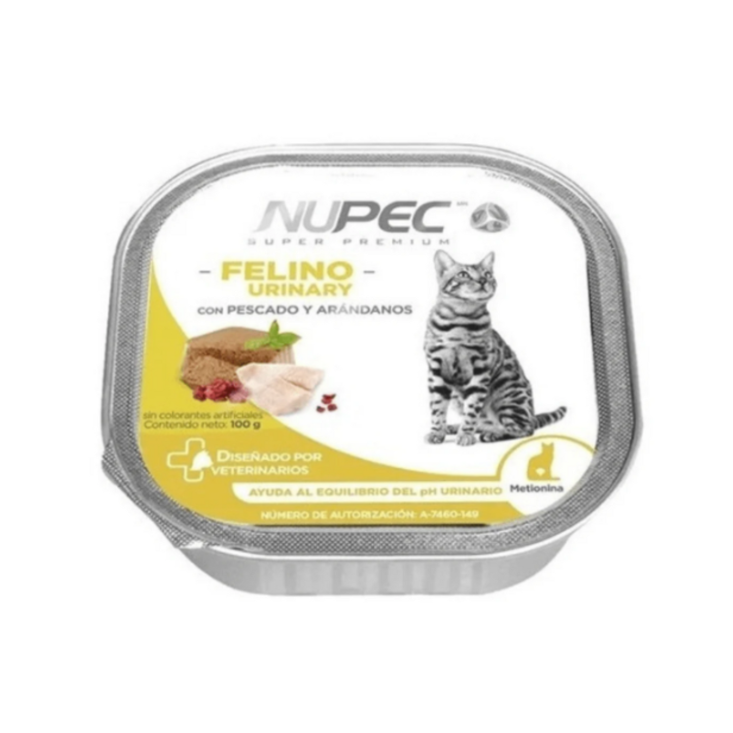 1 Lata Nupec Alimento Húmedo Urinary Gato 100 gr