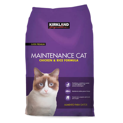 Kirkland Signature Alimento para Gato con Pollo y Arroz 11.3 Kg