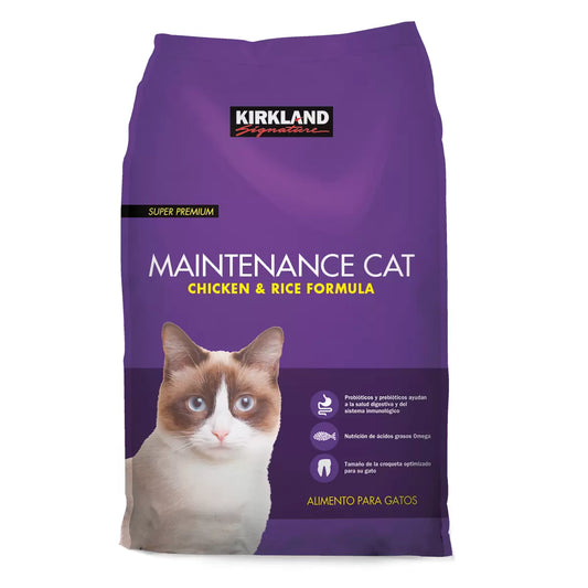 Kirkland Signature Alimento para Gato con Pollo y Arroz 11.3 Kg