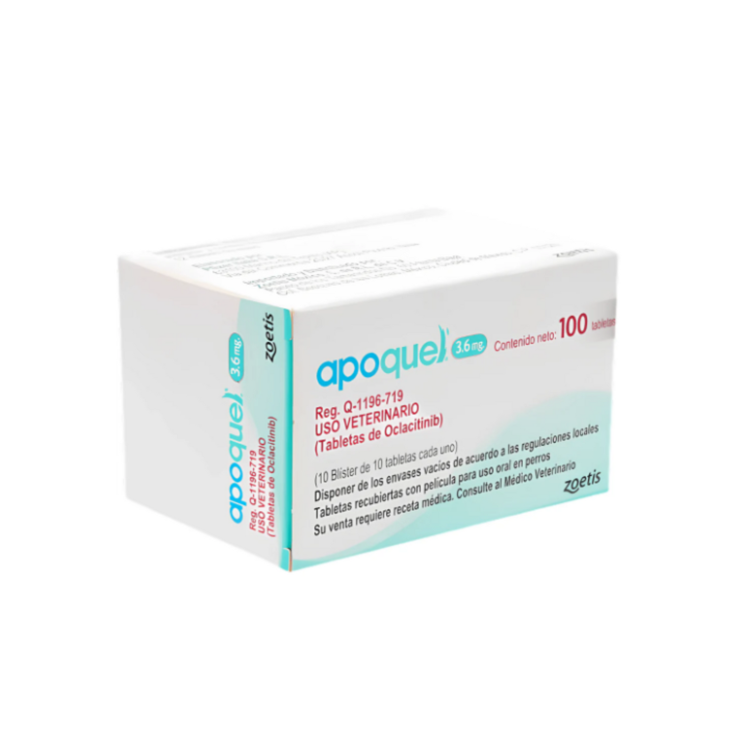 Apoquel 100 Tabletas 3.6 mg
