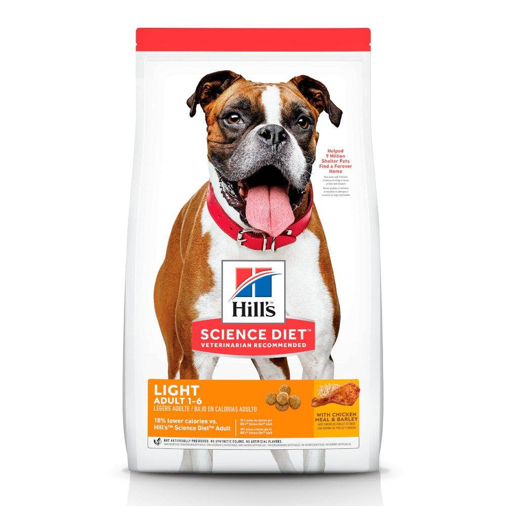 Croquetas light para perro Hill's Science Diet Adult Light de 13.6Kg