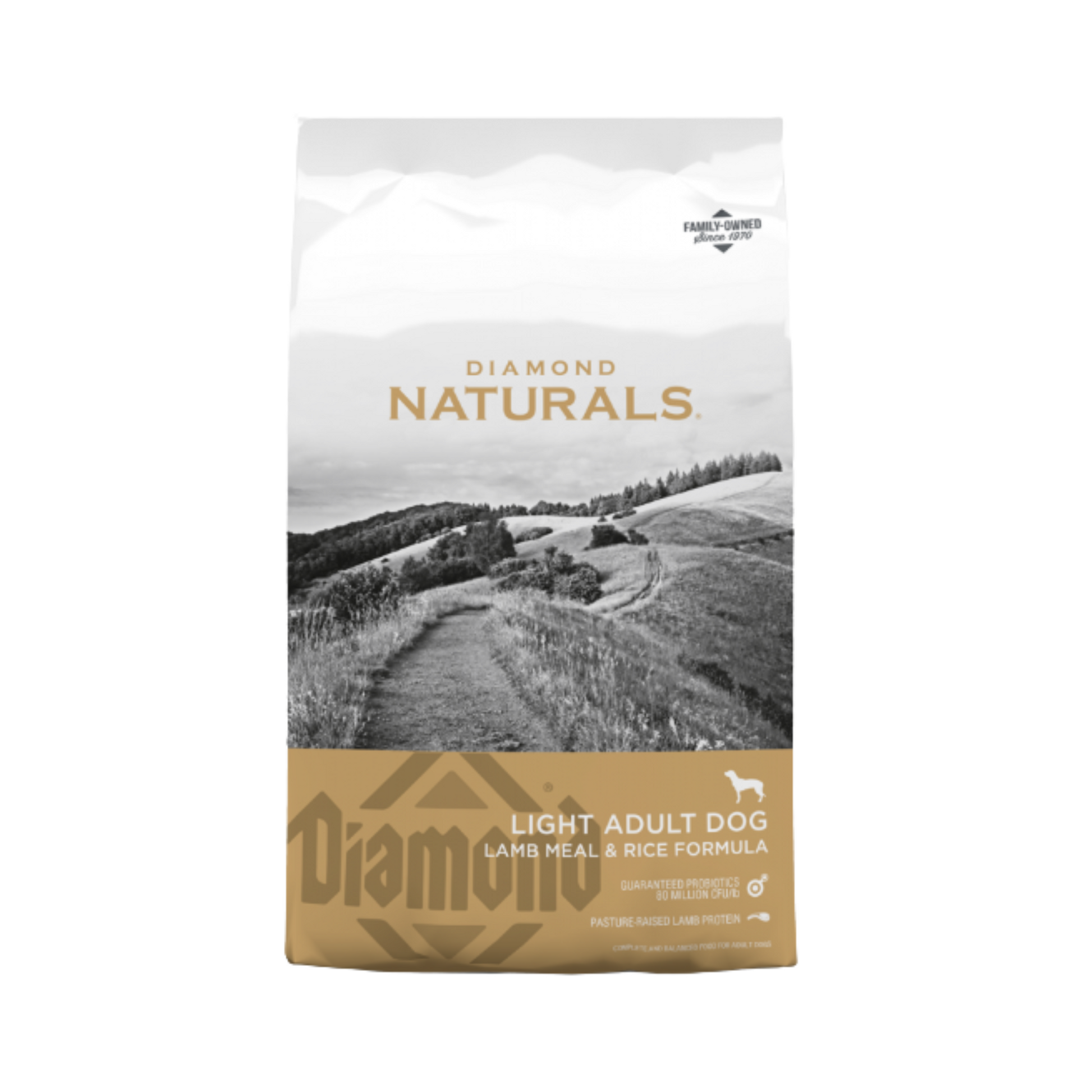 Diamond Naturals Perro Adulto Light, Cordero y Arroz 13.58 kg
