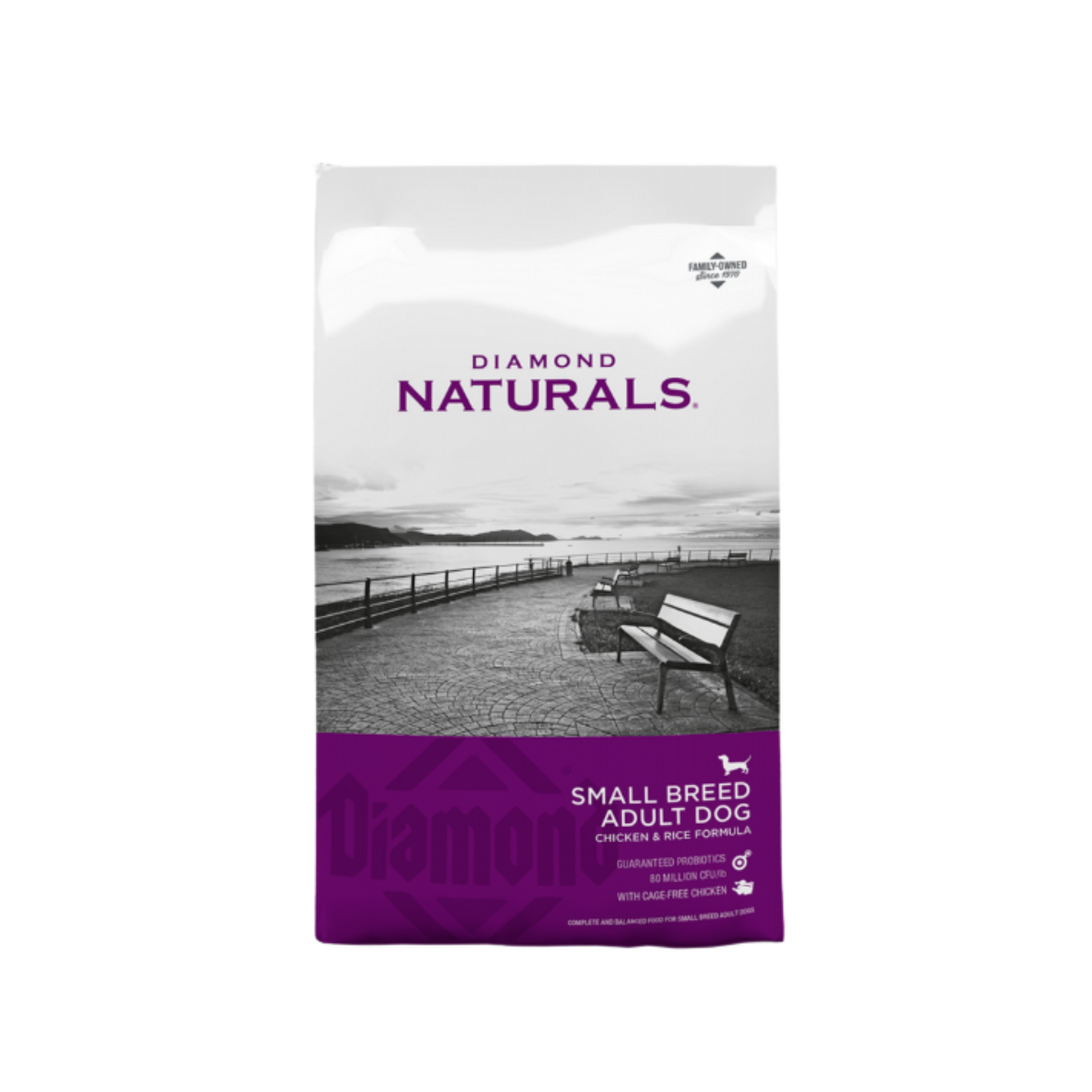 Diamond Naturals Perro Adulto Razas Pequeñas, Pollo y Arroz 8.16kg