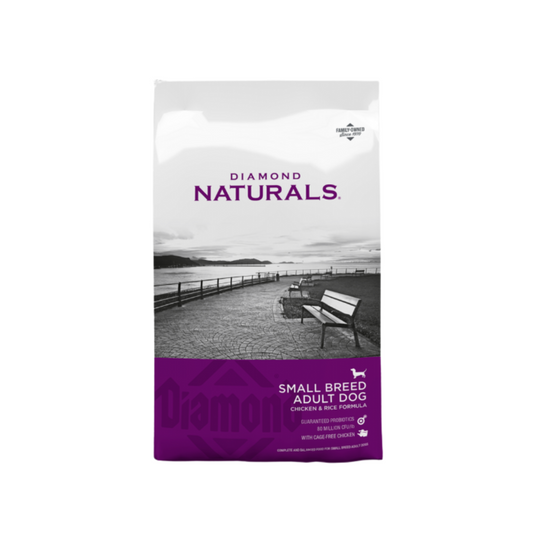 Diamond Naturals Perro Adulto Razas Pequeñas, Pollo y Arroz 2.72 Kg
