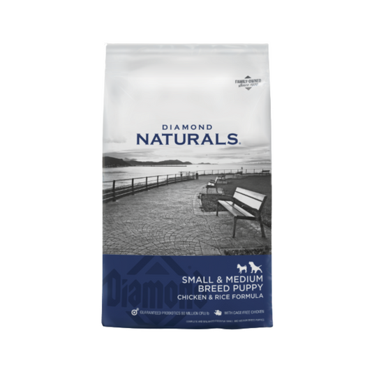 Diamond naturals cachorro raza pequeña con Pollo Y arroz 8.16kg