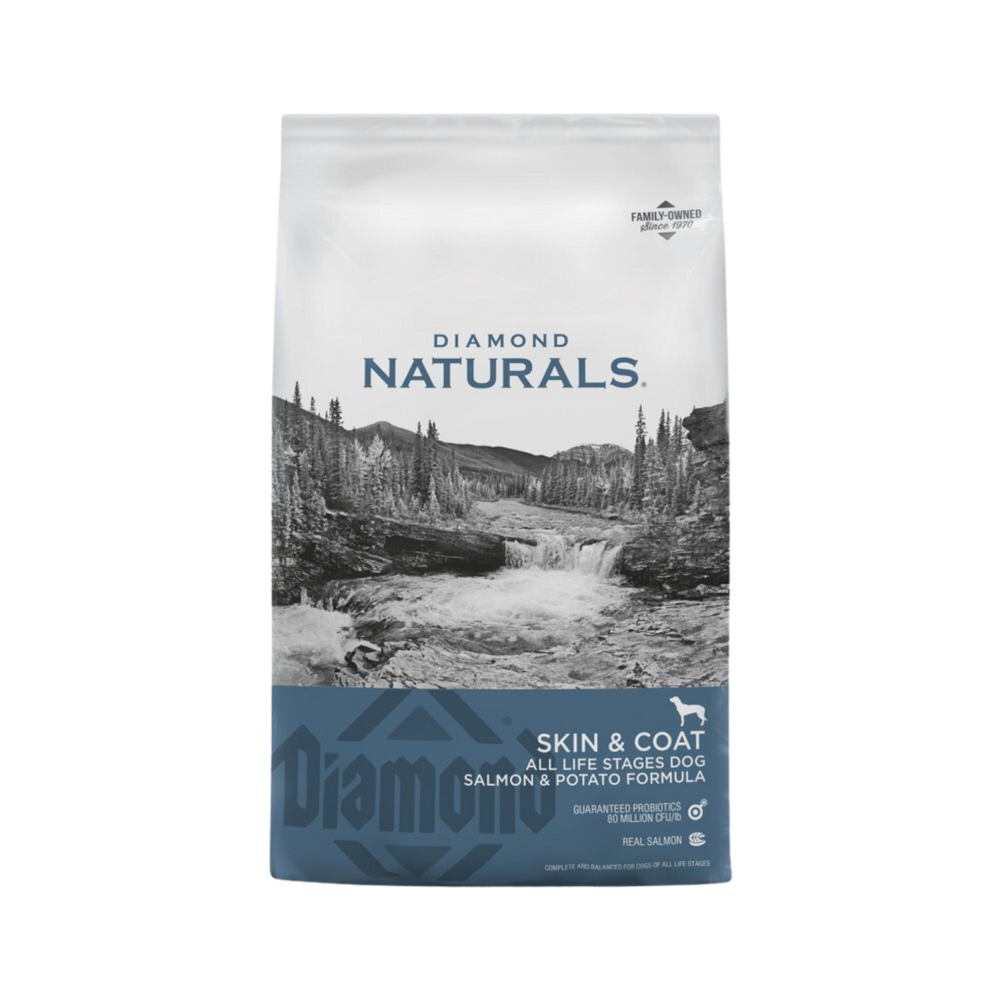 Diamond Skin y Coat All Life stages Dog Salmón y Papa 2 kg