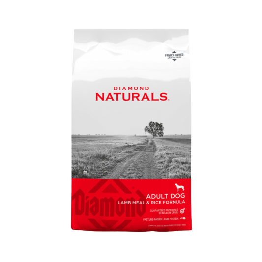 Diamond Naturals Perro Adulto, Cordero y Arroz 18.14kg