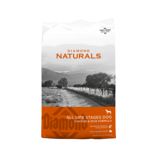Diamond Naturals Perro Adulto, Pollo y Arroz 18.14Kg