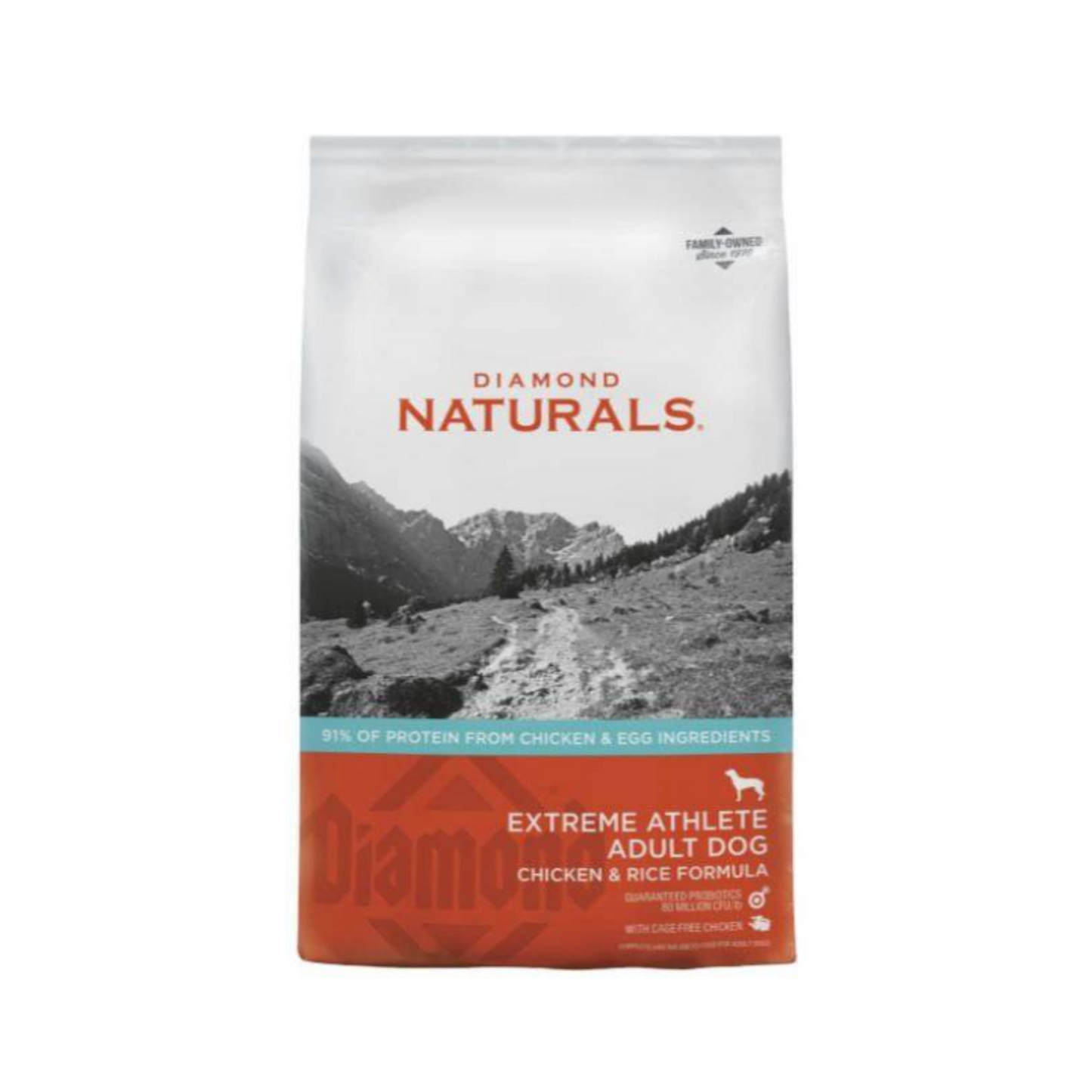 Diamond Naturals Perro Adulto Extreme Athlete, Pollo y Arroz 18.14kg