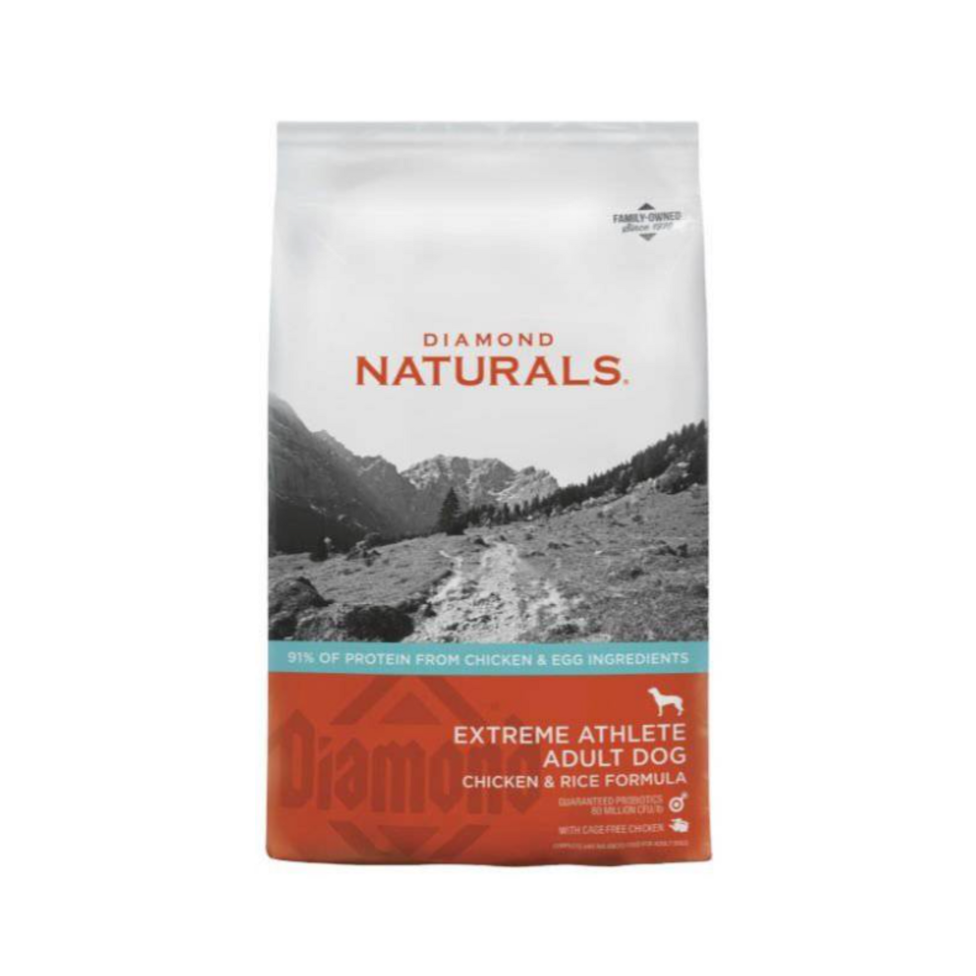 Diamond Naturals Perro Adulto Extreme Athlete, Pollo y Arroz 18.14kg