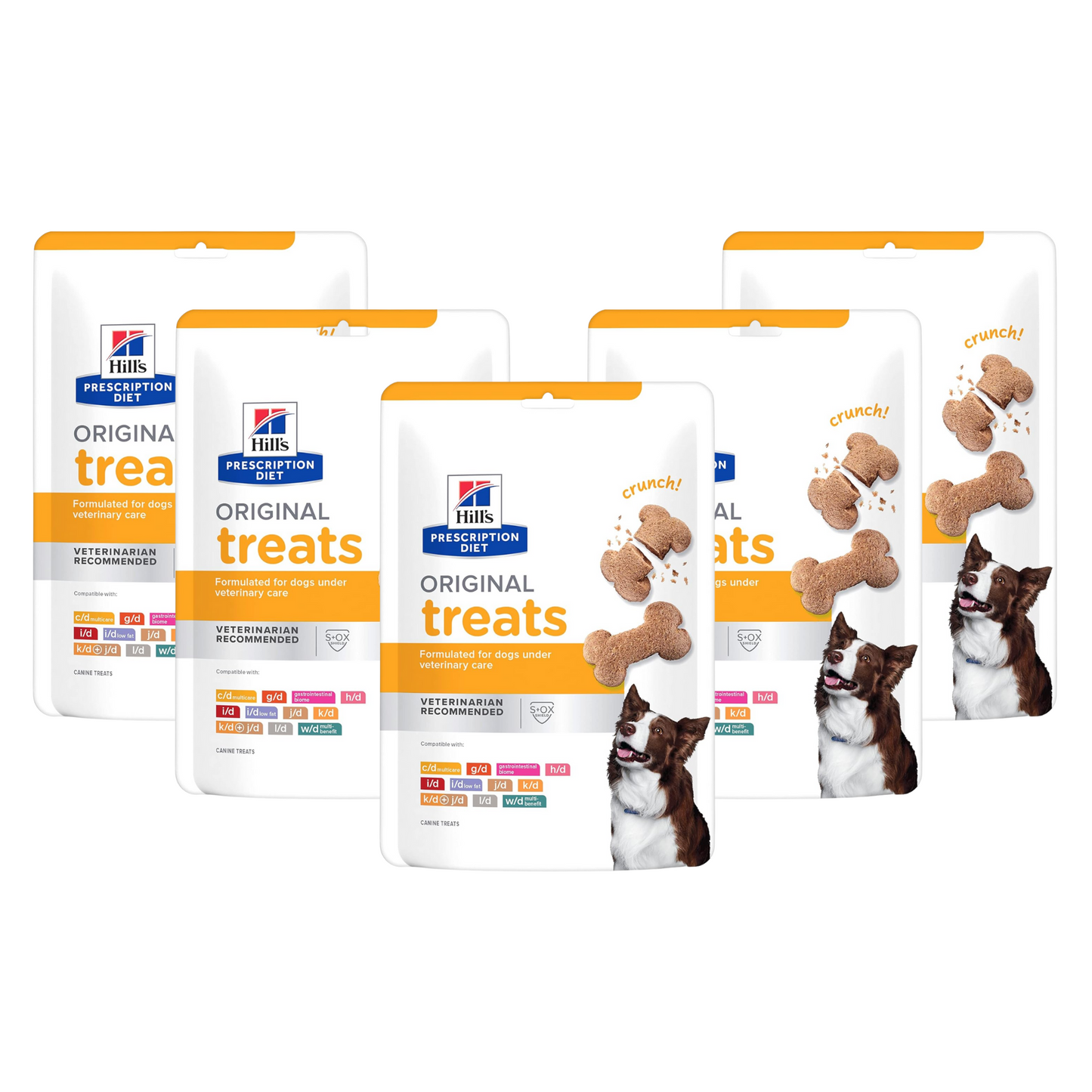 5 Hill's Prescription Diet Premios Originales para Perros 311g