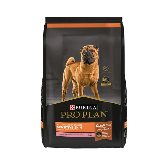 Pro Plan Alimento para Perro Sensitive Skin Adulto Razas Medianas y Grandes 13 Kg