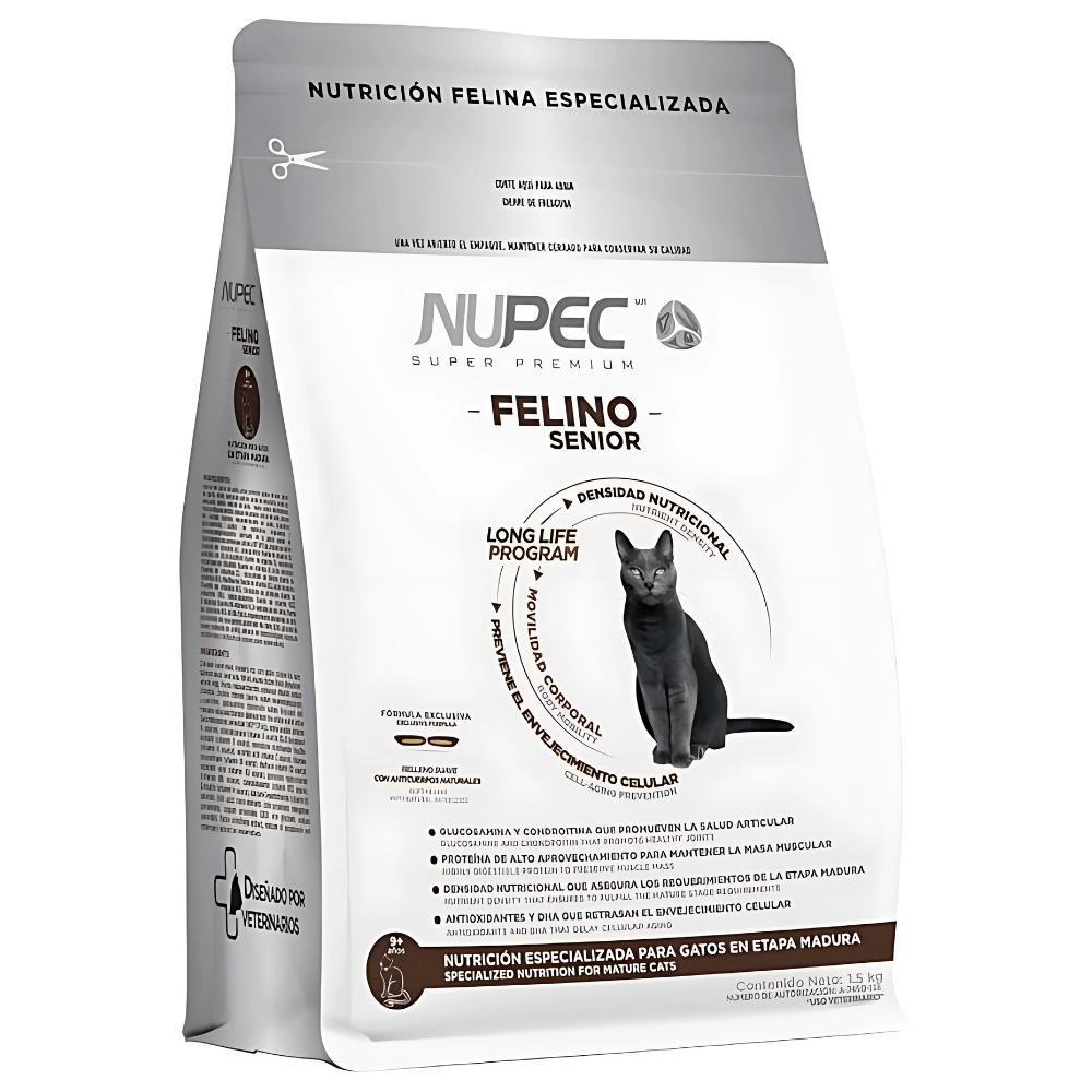 Alimento para gatos Nupec Felino Senior 1.5 Kg
