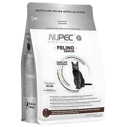 Alimento para gatos Nupec Felino Senior 1.5 Kg