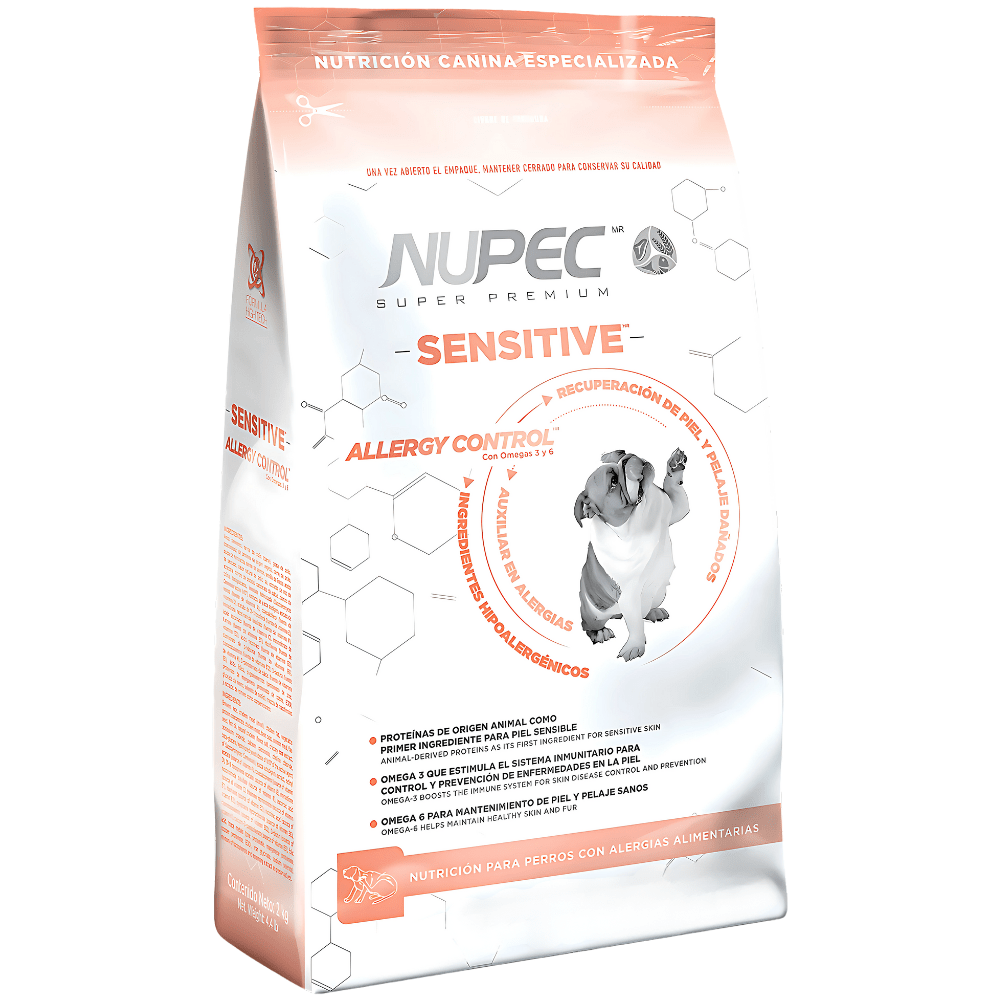 Nupec Perro Sensitive Raza Mediana y Grande 2 Kg