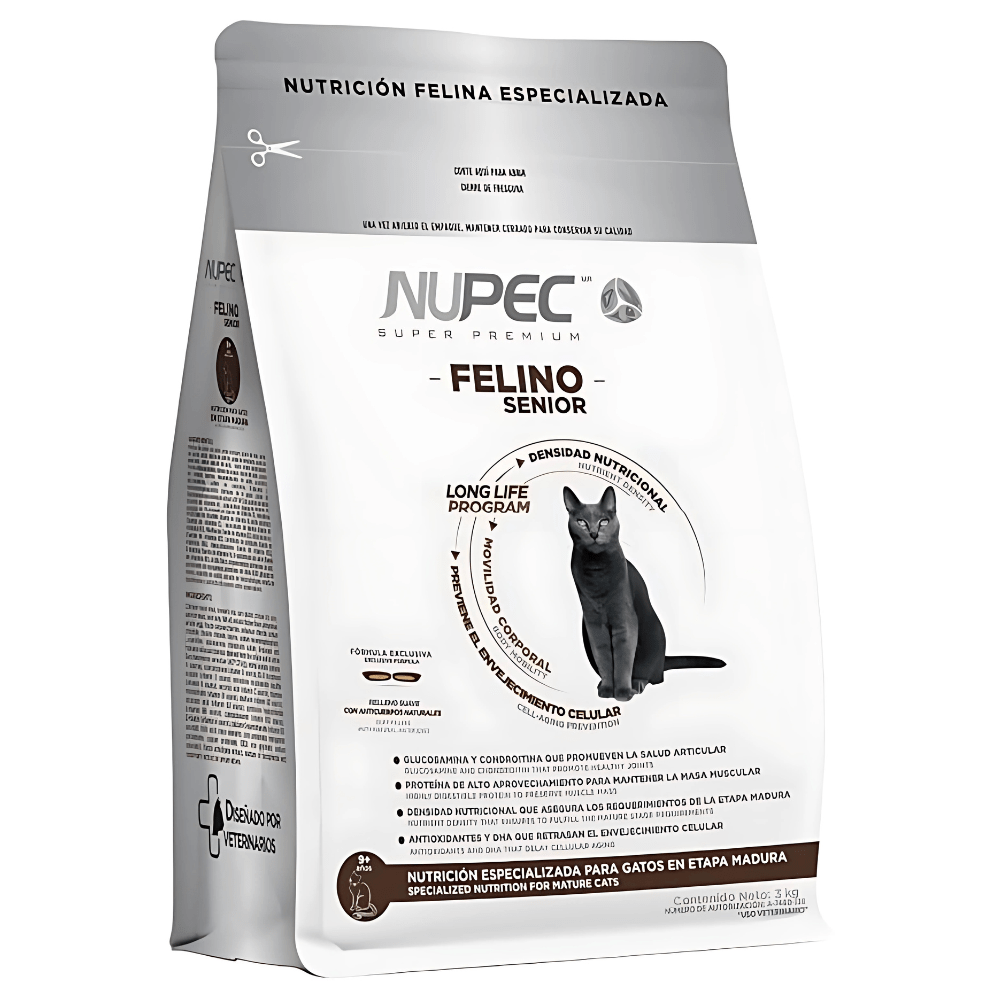 Nupec senior gato 3 Kg