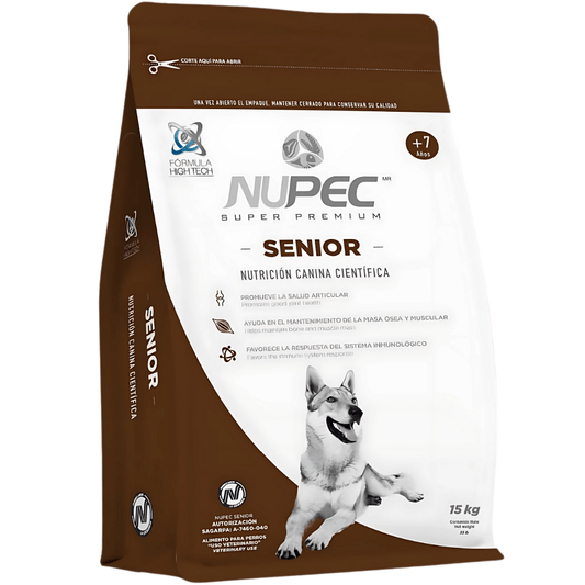 Nupec Senior 15 Kg  Perro Razas Medianas