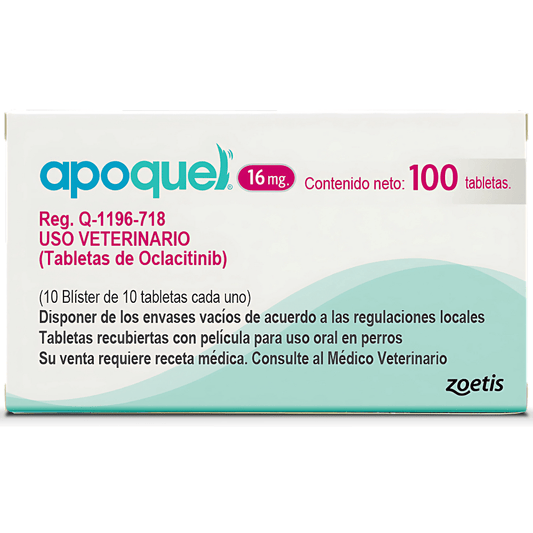 Apoquel 16 mg 100 Tabletas