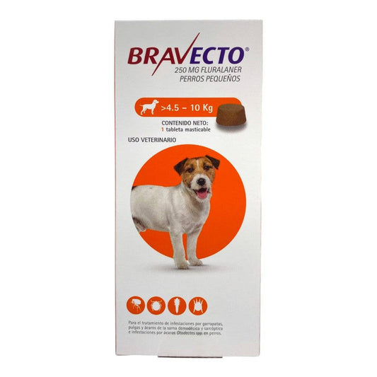 Bravecto Masticable 4.5 a 10 Kg