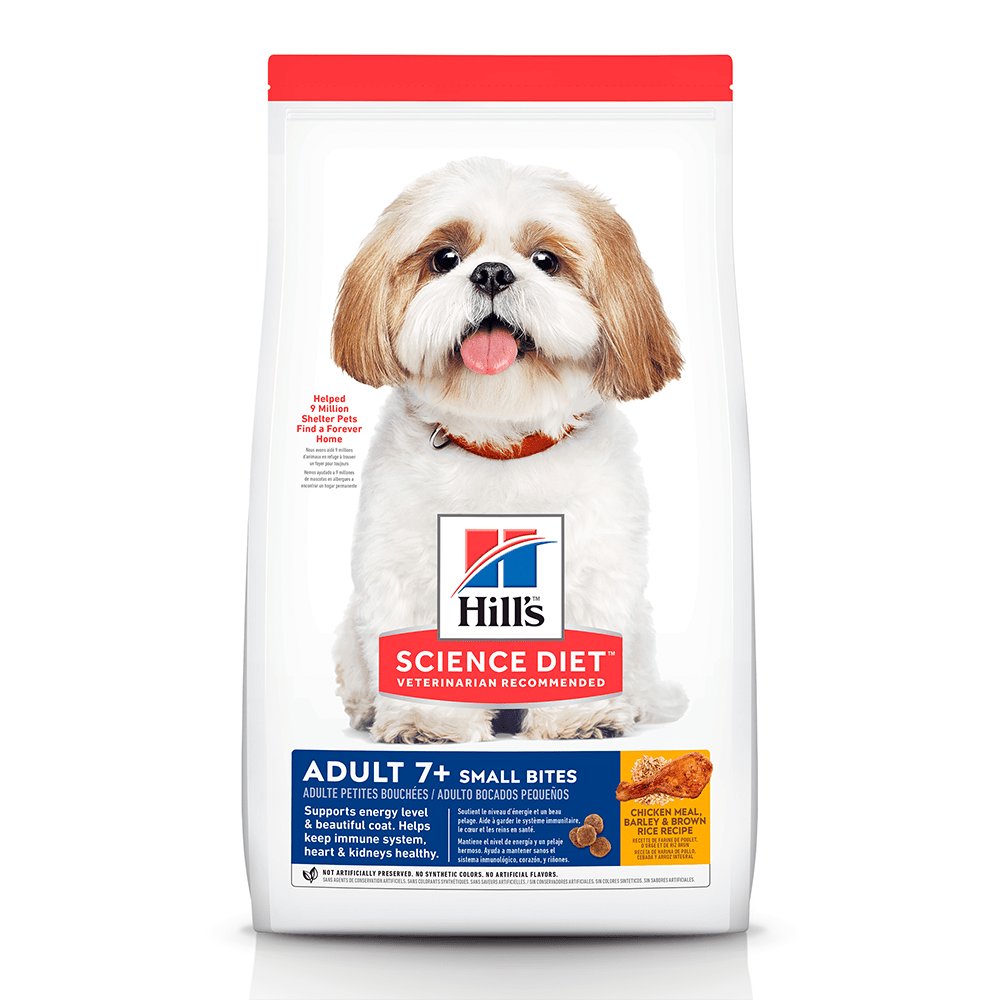 Hill's Science Diet Adult 7+ Small Bites, alimento para perro senior bocados pequeños 2Kg