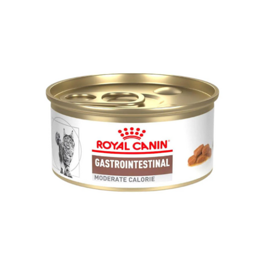 24 Latas Royal Canin Vet Gastrointestinal Moderate Calorie Gato Salud Digestiva 85 g