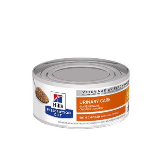 1 Lata Hill's Prescription Diet Feline c/d Multicare, Cuidado Urinario, para Gato, 156 g