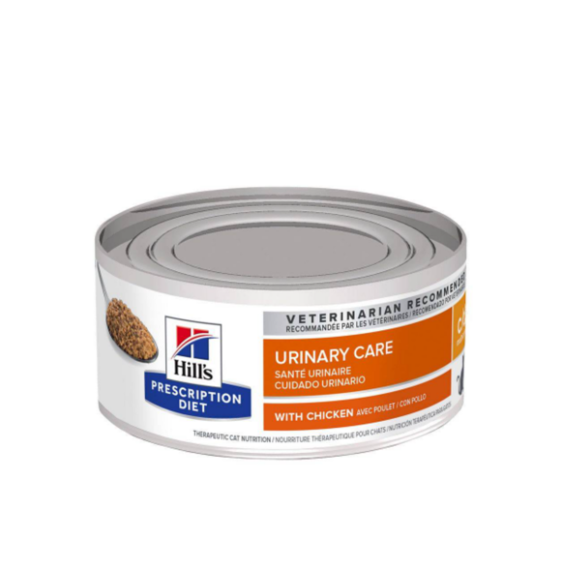 24 Latas Hill's Prescription Diet Feline c/d Multicare, Cuidado Urinario, para Gato, 156 g