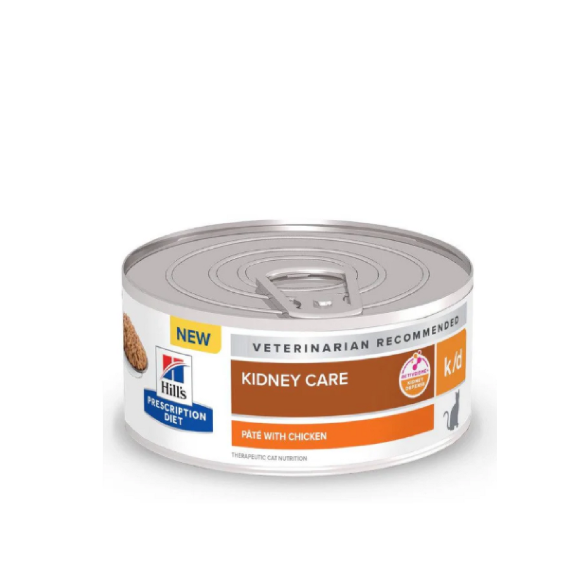 1 Lata Hill's Prescription Diet Feline k/d, Cuidado Renal, para Gato, 156 g