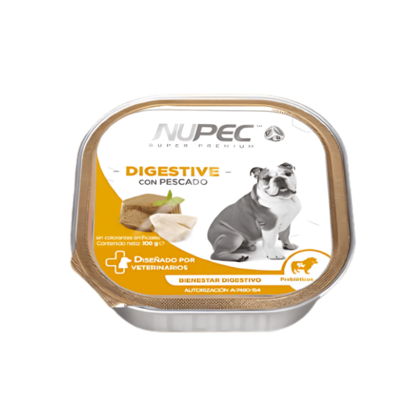 Nupec Gastrointestinal 1 Lata Alimento Húmedo Digestive para Perro 100 gr