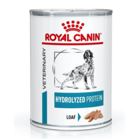 Lata Royal Canin Vet Hydrolyzed Protein 385 gr