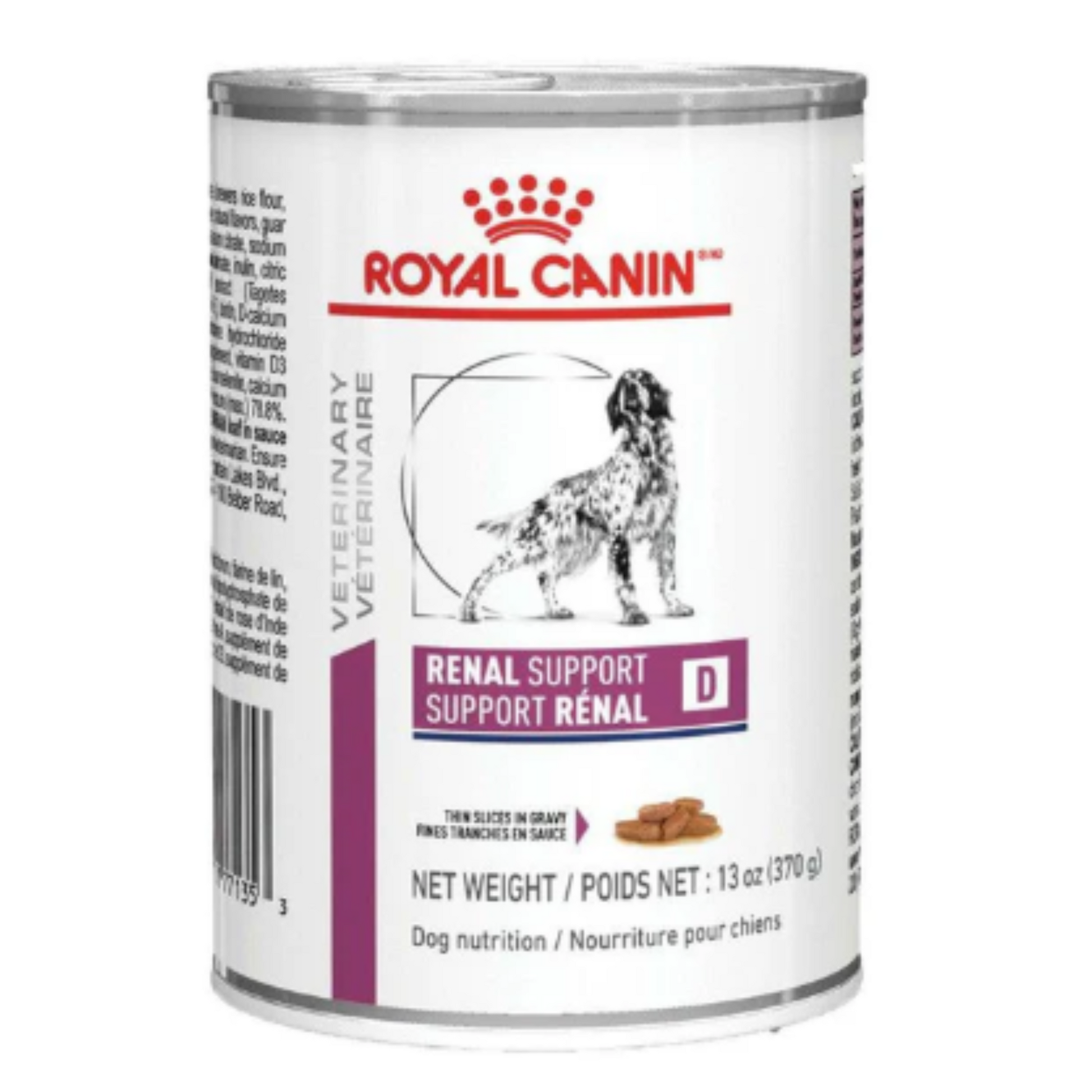 Lata Royal Canin Vet Perro Renal Support D 385 gr
