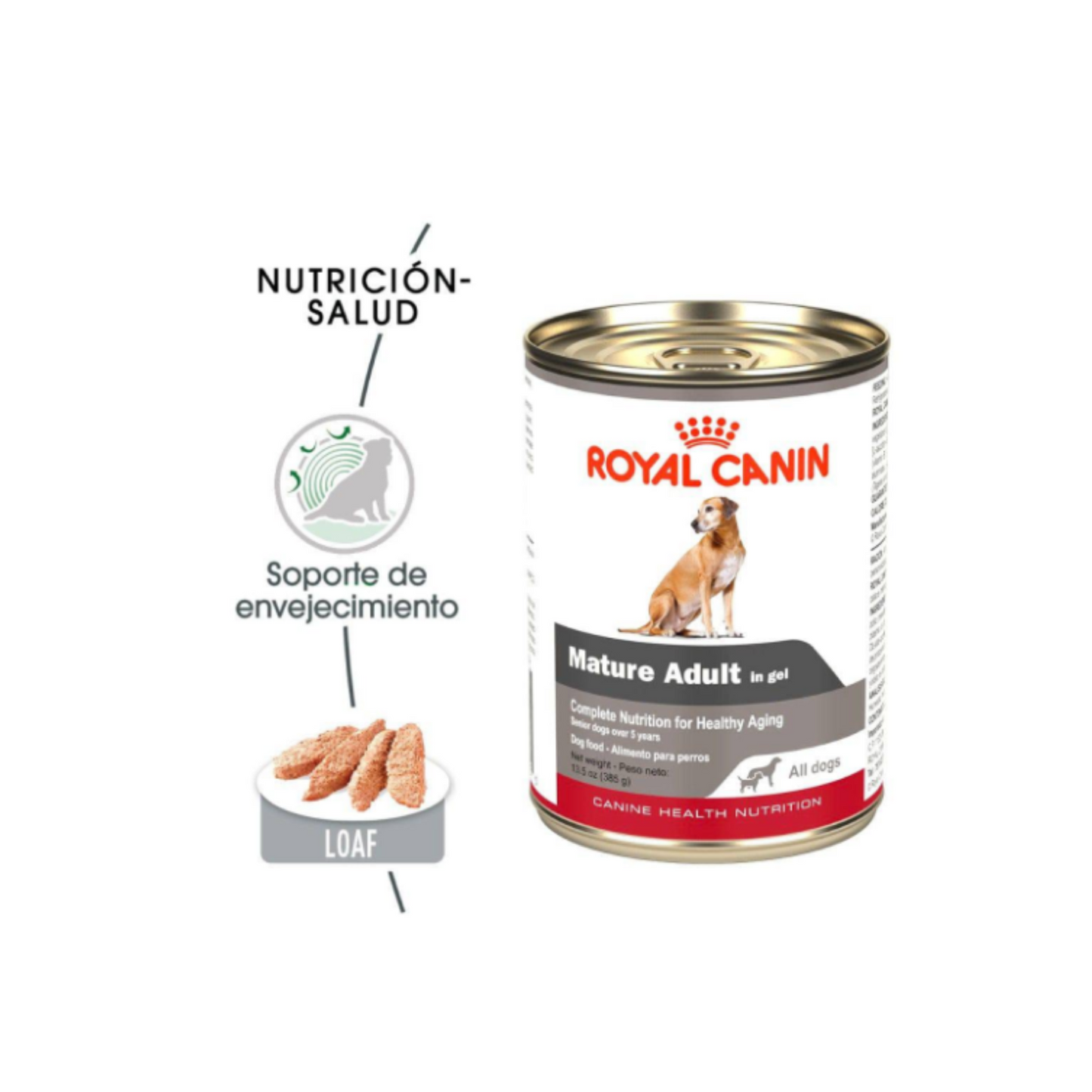 12 Latas Royal Canin Perro Senior 385 gr