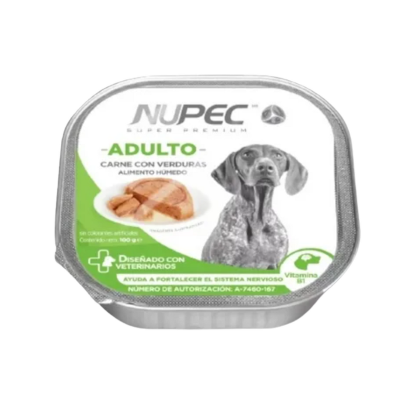 Nupec 20 Latas Alimento Húmedo para Perro Adulto 100 gr