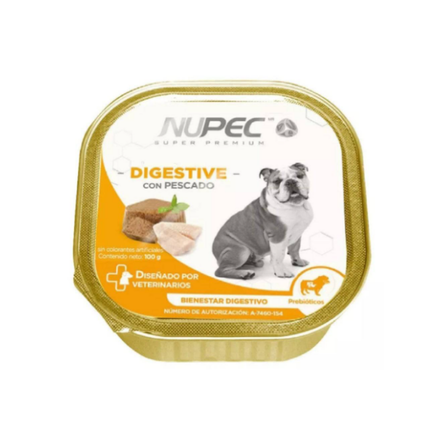 Nupec 20 Latas Alimento Húmedo Digestive para Perro 100 gr
