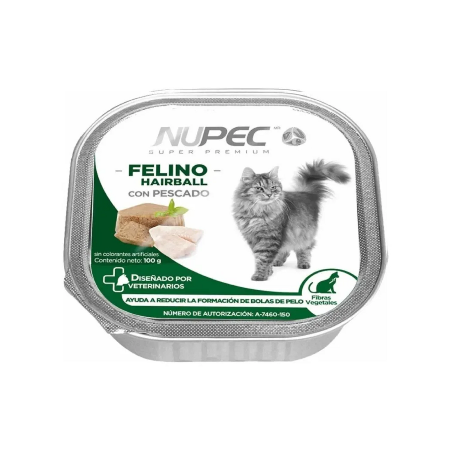Nupec 1 Lata Alimento Húmedo para Gato Hairball Control 100 gr