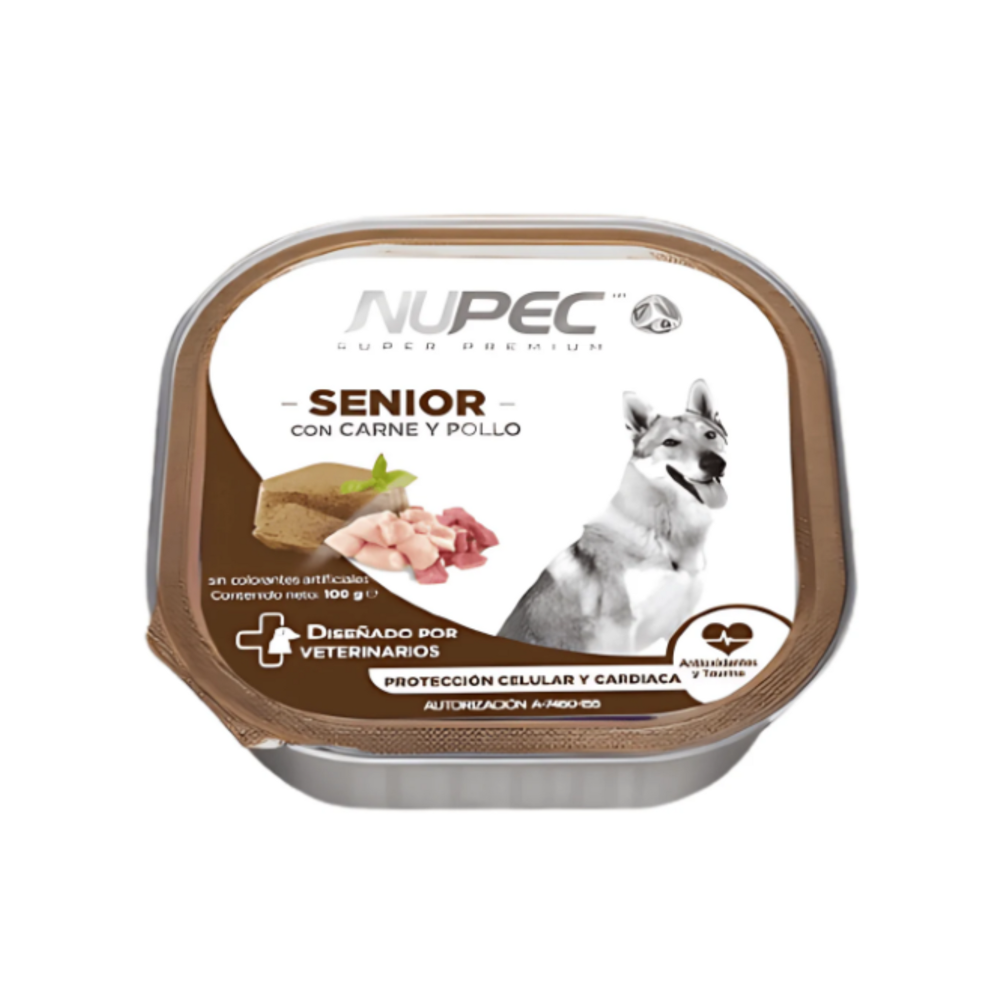Nupec 1 Lata Alimento Húmedo para Perro Senior 100 gr
