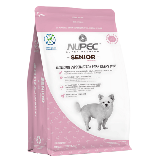 Nupec Perro Senior Razas Mini 3 Kg