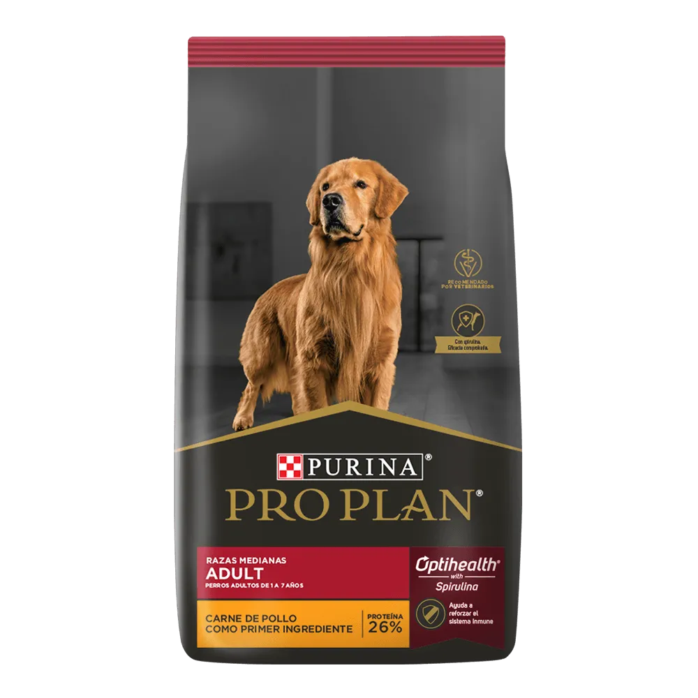 Pro Plan Alimento para Perro Adulto Razas Medianas 13 Kg