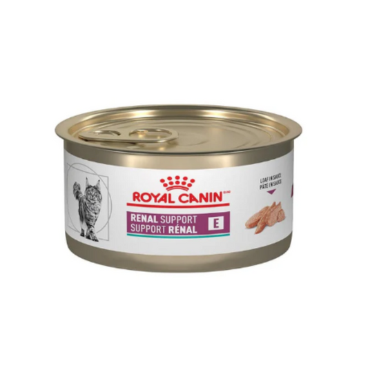 Lata Royal Canin Vet Renal E Alimento Húmedo Paté para Gato Salud Renal 145 g